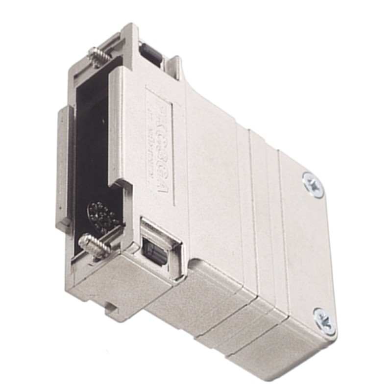 1 pcs - FCT from Molex FKC Series ABS D Sub Backshell, 9 Way, Strain Relief