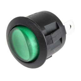 1 pcs - RS PRO Illuminated SPST, On-Off Rocker Switch Panel Mount