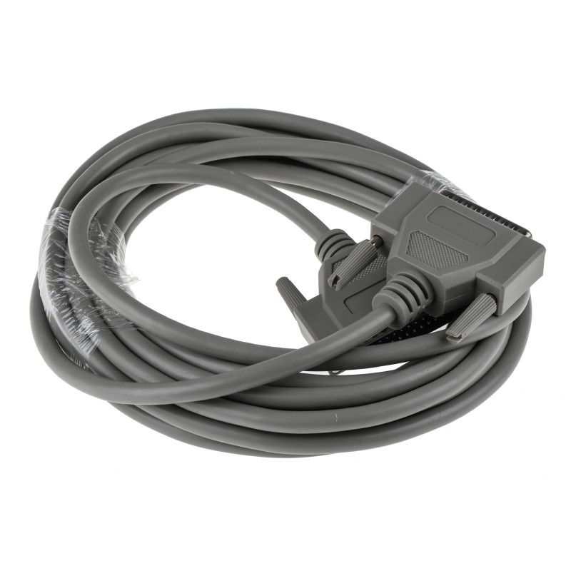 1 pcs - RS PRO Male 25 Pin D-sub to Male 25 Pin D-sub Serial Cable, 6m PVC