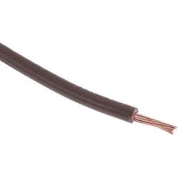 1 Reel of 305 M - RS PRO Brown 1.5 mm² Hook Up Wire, 16 AWG, 30/0.2 mm, 305m