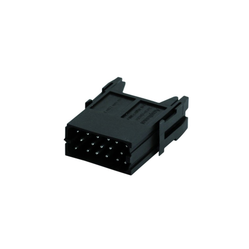 1 pcs - Amphenol Industrial Heavy Duty Power Connector Module, 10A, Male, Heavy Mate C146 Series, 17 Contacts