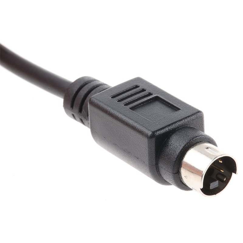 1 pcs - RS PRO Male 4 Pin mini-DIN to Unterminated Black DIN Cable 2m