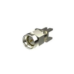 10 pcs : EMPCB.SMAFSTJ.F.HT - RF Connectors / Coaxial Connectors SMA(F)ST_ FOR PCB EDGE MOUNT_AU PLATING 11.4mm Thread
