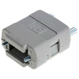 1 pcs - RS PRO PET D Sub Backshell, 9 Way