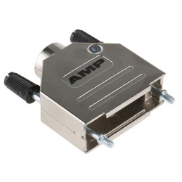 1 pcs - TE Connectivity ADK Series Zinc D Sub Backshell, 15 Way, Strain Relief