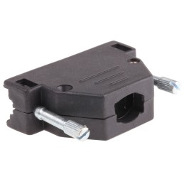 1 pcs - MH Connectors MHED Series ABS D Sub Backshell, 25 Way, Strain Relief