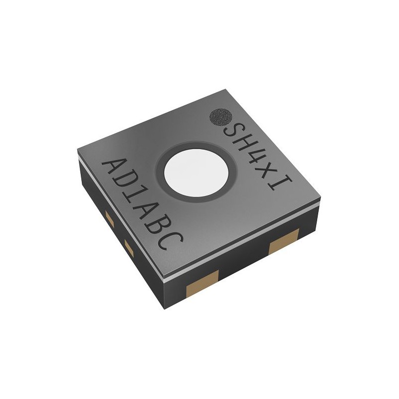 10 pcs - Sensirion SHT4xI Series Temperature & Humidity Sensor, Digital Output, Surface Mount, I2C, ±2%, 4 Pins