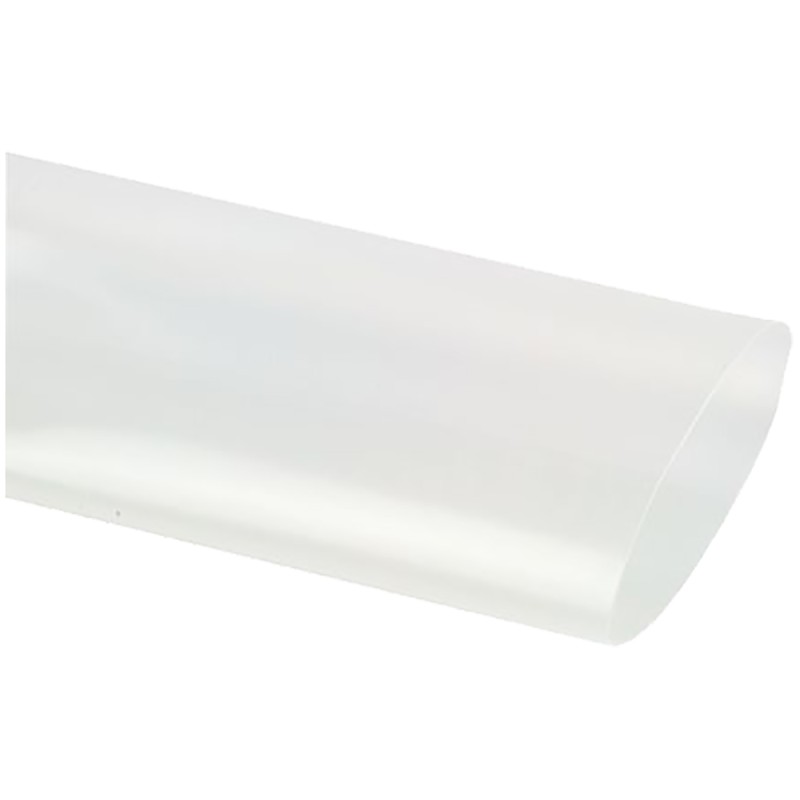 1 Reel of 50 M - HellermannTyton Halogen Free Heat Shrink Tubing, Clear 19.1mm Sleeve Dia. x 50m Length 2:1 Ratio, TF24 Series