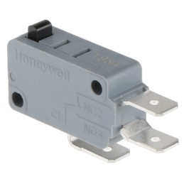 1 pcs - Honeywell Plunger Micro Switch, Tab Terminal, 16 A @ 250 V ac, SPDT