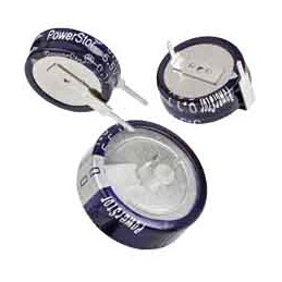2 pcs - Eaton 0.33F Supercapacitor -20 - +80% Tolerance, 5.5V dc, Through Hole