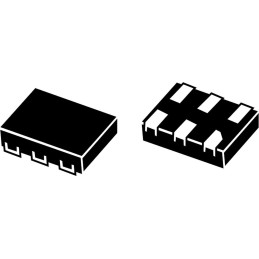 10 pcs - STMicroelectronics Temperature & Humidity Sensor, Digital Output, Surface Mount, SMBus, ±2.5%, 6 Pins