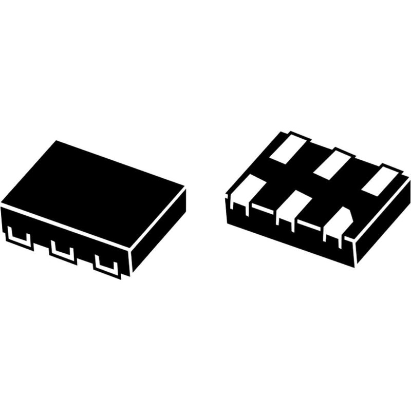 10 pcs - STMicroelectronics Temperature & Humidity Sensor, Digital Output, Surface Mount, SMBus, ±2.5%, 6 Pins