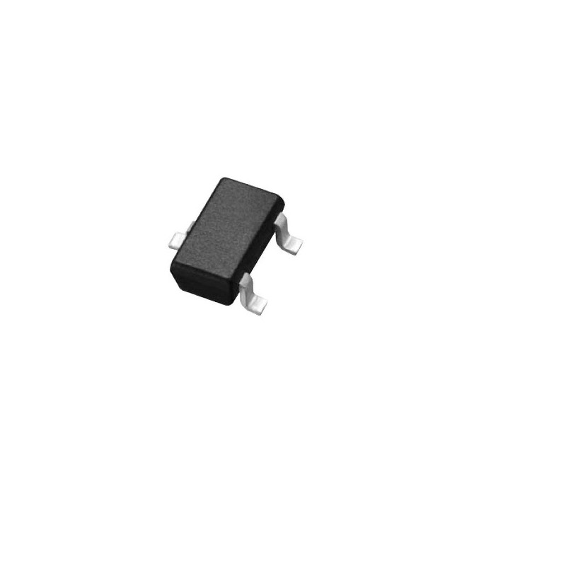 10 pcs - DiodesZetex Through Hole Hall Effect Sensor, SOT-23W, 3-Pin