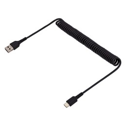 1 pcs - StarTech.com USB 2.0 Cable, Male USB A to Male USB C Cable, 1m