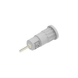 10 pcs : CT3887-9 - Test Plugs & Test Jacks CAT IV 4mm Shth J, Press Fit, 2mm Pin, 1kV, White