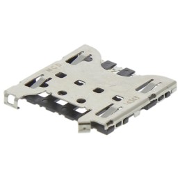 1 pcs - Molex, 78723 6 Way Right Angle Push/Pull Micro Memory Card Connector With Solder Termination