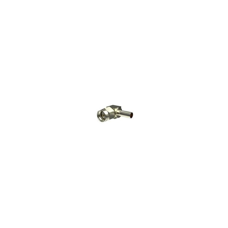 10 pcs : PCB.SMAFRPRA.NI - RF Connectors / Coaxial Connectors RP-SMA(F)RA FOR PCB MOUNT NI PLATING Through Hole Pin