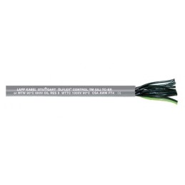 1 Reel of 50 M - Lapp ÖLFLEX CONTROL TM Control Cable, 3 Cores, 1 mm², YY, Unscreened, 50m, Grey, 17 AWG