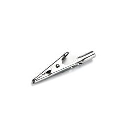 10 pcs : CTM-60X - Test Clips Alligator w/4mm Barrel,Stainless,10A