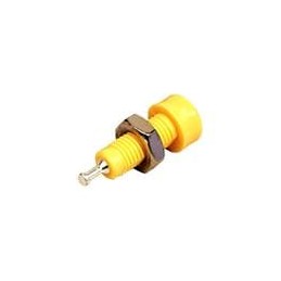 10 pcs : 105-0607-001 - Test Plugs & Test Jacks TIP JACK YELLOW