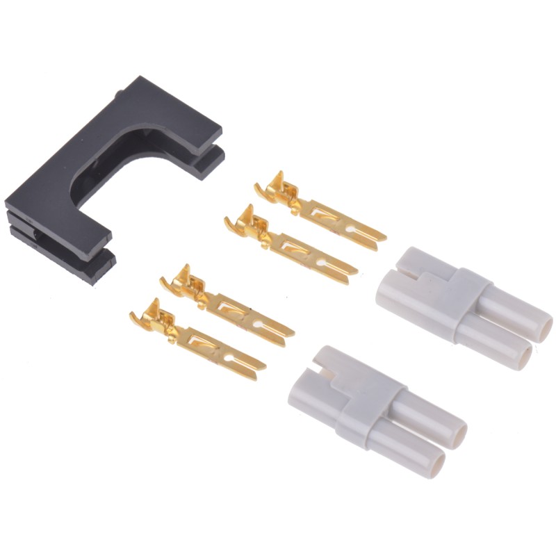 10 pcs - EDAC, 520 Panel Connector Panel Mount, 2P, 8.5A