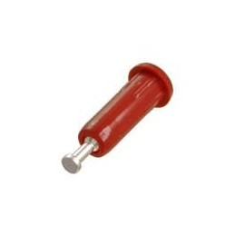 10 pcs : 105-1042-001 - Test Plugs & Test Jacks TIP JACK RED