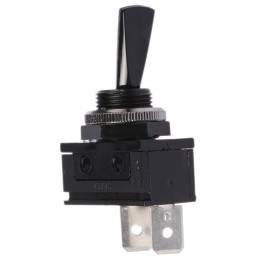 1 pcs - Arcolectric (Bulgin) Ltd Toggle Switch, Panel Mount, On-Off, SPST, Tab Terminal