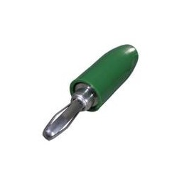 10 pcs : 108-0304-001 - Test Plugs & Test Jacks BANANA PLUG GREEN