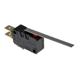 1 pcs - Omron Long Hinge Lever Micro Switch, Tab Terminal, 16 A @ 250 V ac, SPDT, IP40
