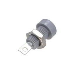 10 pcs : 108-0913-001 - Test Plugs & Test Jacks BANANA JACK GRAY