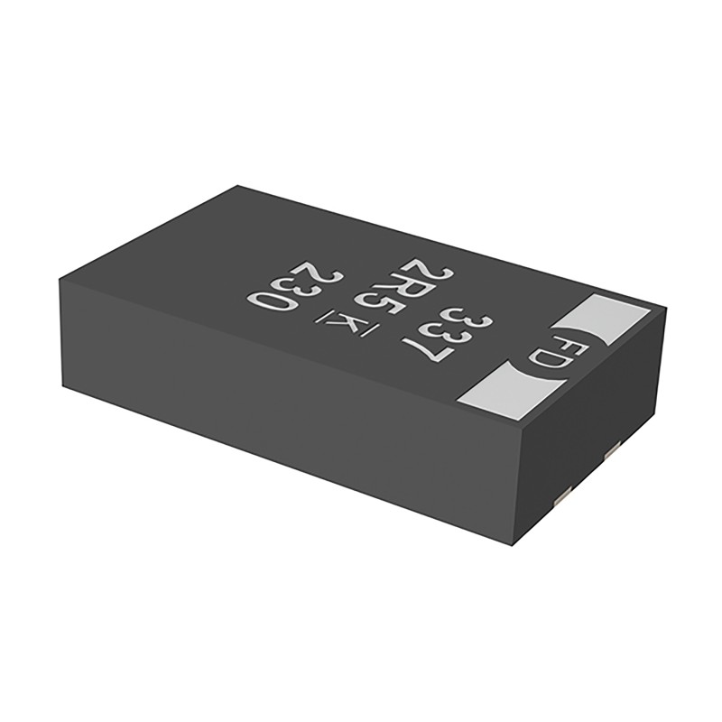 2 pcs - KEMET 47μF Surface Mount Polymer Capacitor, 35V dc