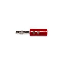 10 pcs : BU-00249-2 - Test Plugs & Test Jacks Red Set Screw Stackable Banana Plug