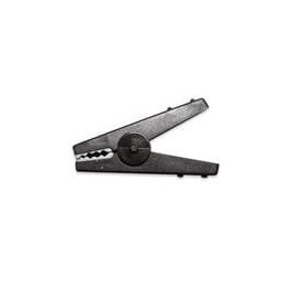 10 pcs : BU-112-0 - Test Clips Clip Plastic black ABS