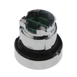 1 pcs - Schneider Electric Harmony XB4 Series White Latching Push Button Head, 22mm Cutout, IP66, IP67, IP69K