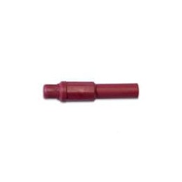 10 pcs : BU-31603-2 - Test Plugs & Test Jacks Red Pressfit Insulated Banana Jack-Spade Lug Connection