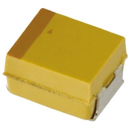 2 pcs - KYOCERA AVX 33μF Surface Mount Polymer Capacitor, 6.3V dc