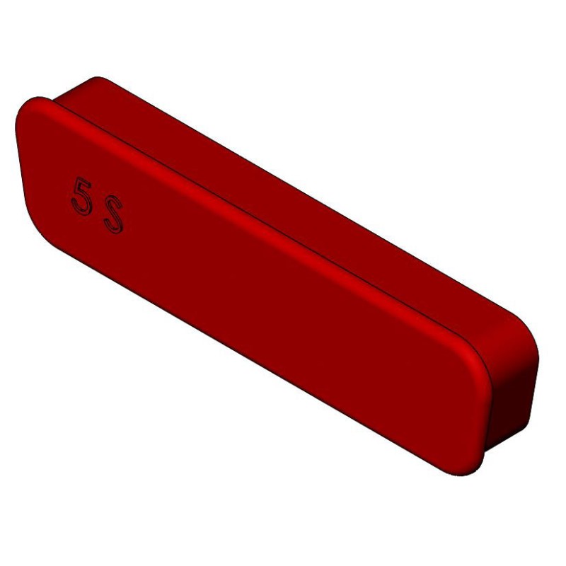 10 pcs - FCT from Molex, 172704 Series Dust Cap For Use With Size 5 Female D-sub