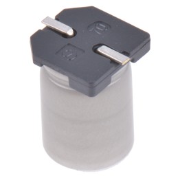 2 pcs - Panasonic 47μF Surface Mount Polymer Capacitor, 25V dc
