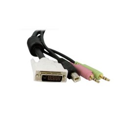 1 pcs - StarTech.com Male 3.5mm Stereo Jack x 2, DVI-D Dual Link, USB A to Male 3.5mm Stereo Jack x 2, DVI-D Dual Link, USB B