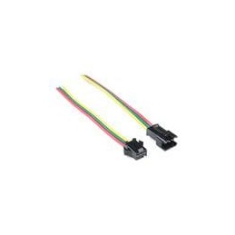 10 pcs : CAB-14575 - SparkFun Accessories LED Strip Pigtail Connector (3-pin)