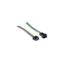 10 pcs : CAB-14576 - SparkFun Accessories LED Strip Pigtail Connector (4-pin)