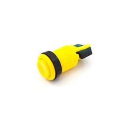 10 pcs : COM-09338 - SparkFun Accessories Concave Button - Yellow