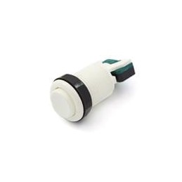 10 pcs : COM-09340 - SparkFun Accessories Concave Button - White