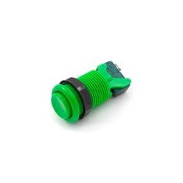 10 pcs : COM-09341 - SparkFun Accessories Concave Button - Green
