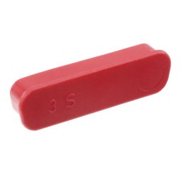 10 pcs - FCT from Molex, 172704 Series Dust Cap For Use With Size 3 Female D-sub