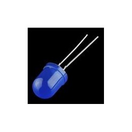 10 pcs : COM-10635 - SparkFun Accessories Diffused LED - Blue 10mm