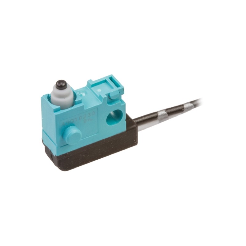 1 pcs - Panasonic Pin Plunger Micro Switch, Pre-wired Terminal, 100 mA @ 30 V dc, SPST, IP67