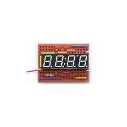 10 pcs : COM-10931 - SparkFun Accessories 7-Segment Display - 4-Digit (White)