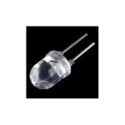 10 pcs : COM-11118 - SparkFun Accessories Super Bright LED - White 10mm