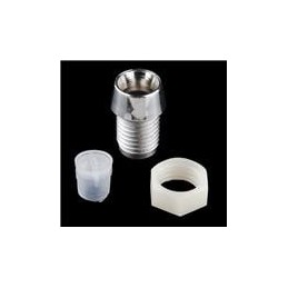 10 pcs : COM-11147 - SparkFun Accessories LED Holder - 5mm Chrome Finish